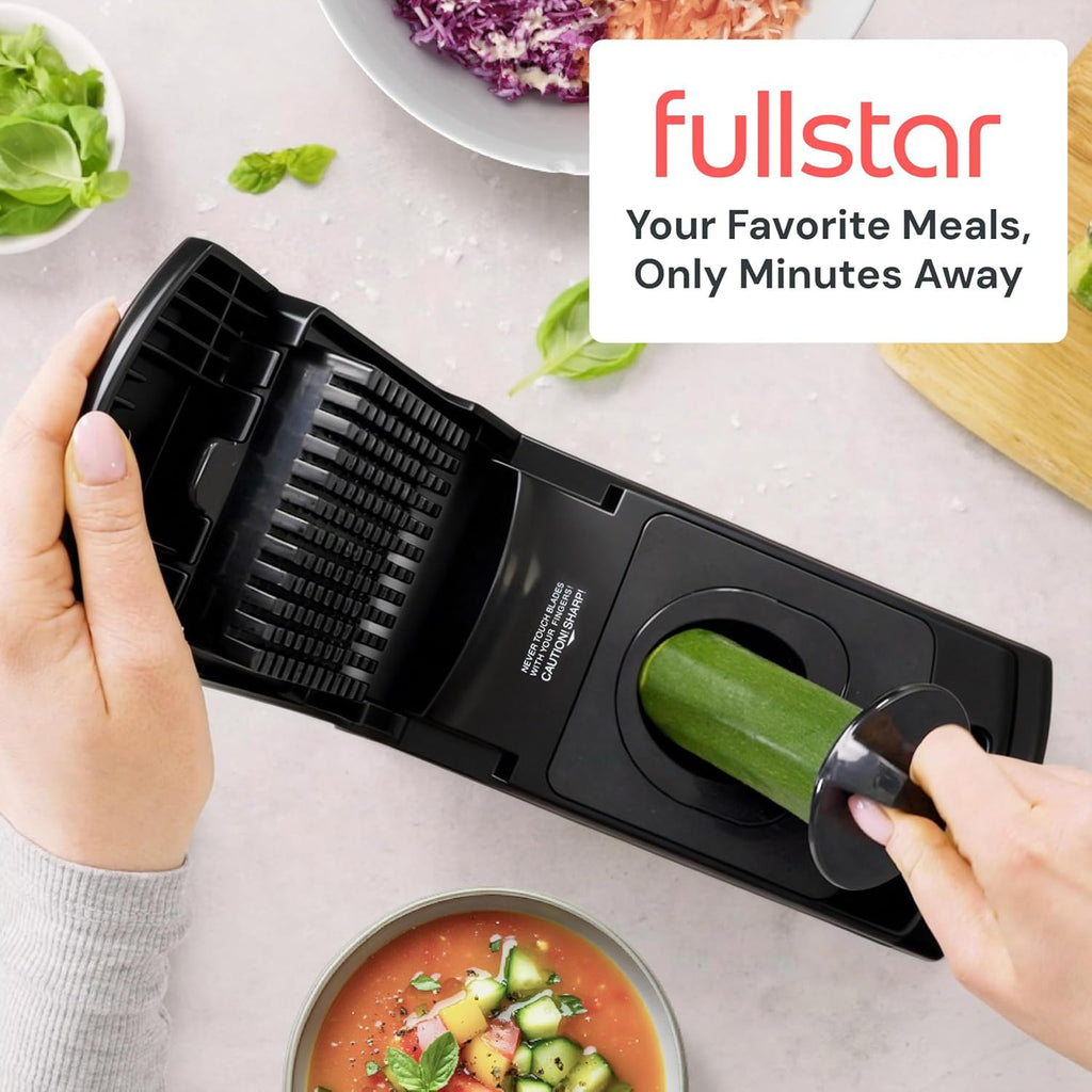 Fullstar Pro Original Vegetable Chopper & Spiralizer, Kitchen Prep Tool
