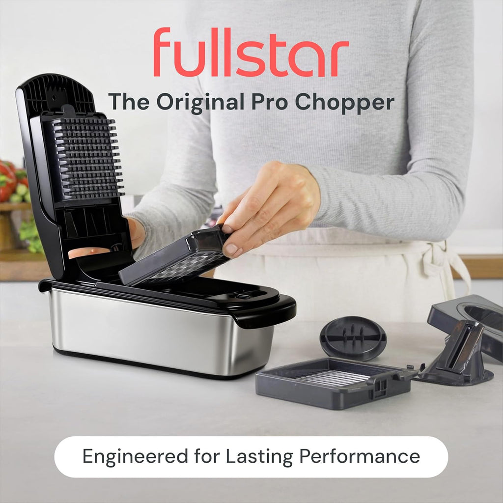 Fullstar Pro Original Vegetable Chopper & Spiralizer, Kitchen Prep Tool