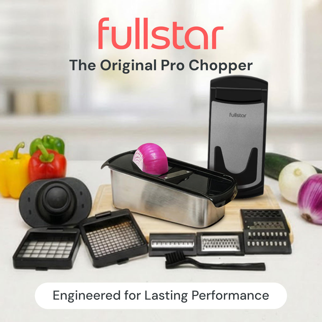 Fullstar Pro Original Vegetable Chopper & Spiralizer, Kitchen Prep Tool