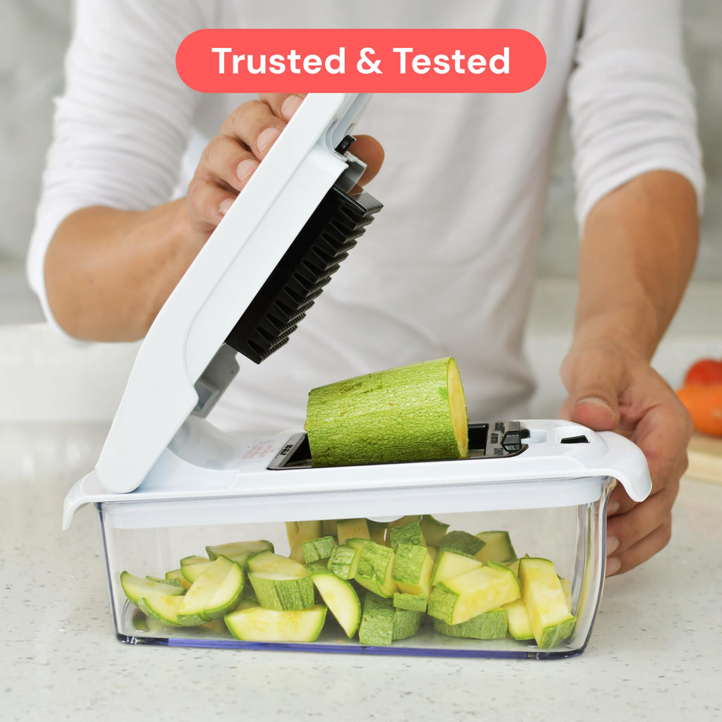 Fullstar Pro Original Vegetable Chopper & Spiralizer, Kitchen Prep Tool