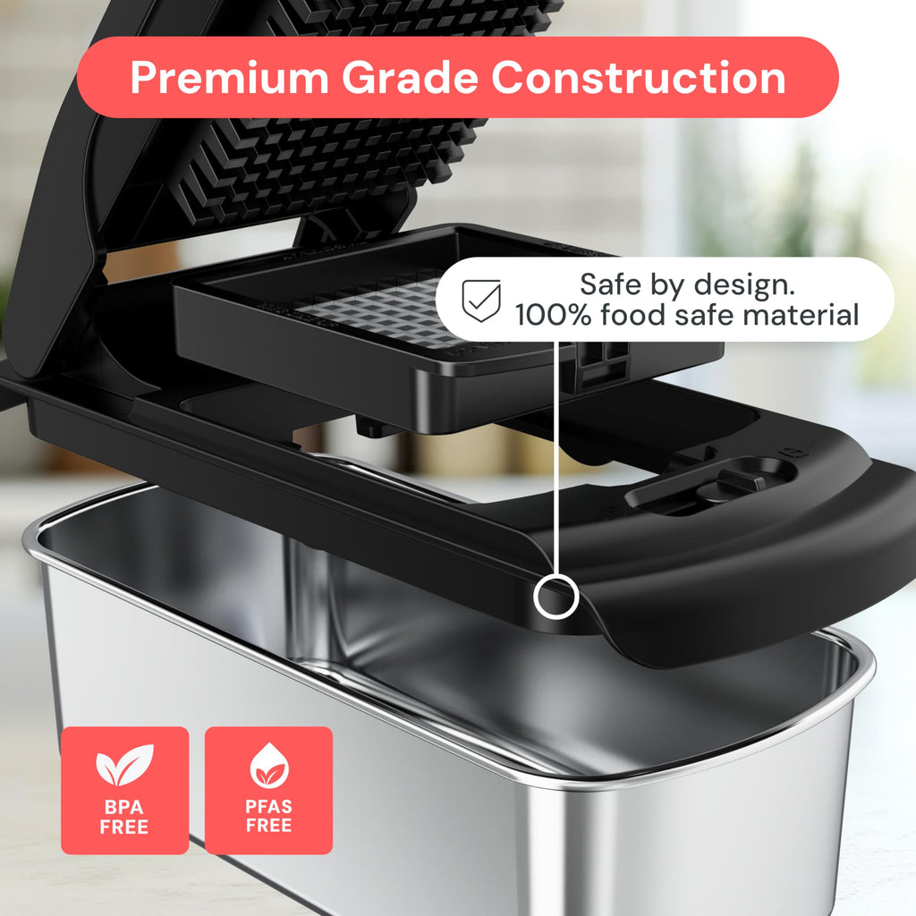 Fullstar Pro Original Vegetable Chopper & Spiralizer, Kitchen Prep Tool