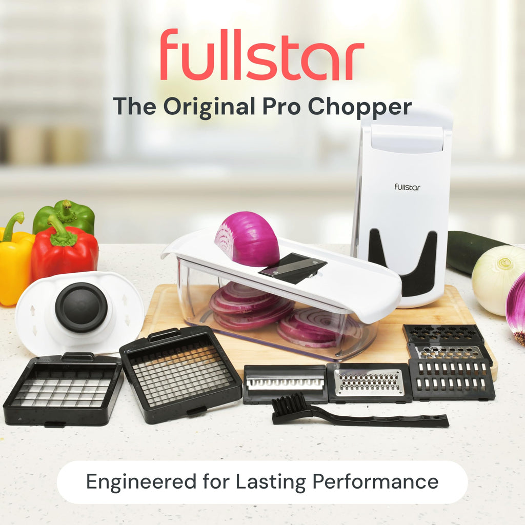 Fullstar Pro Original Vegetable Chopper & Spiralizer, Kitchen Prep Tool