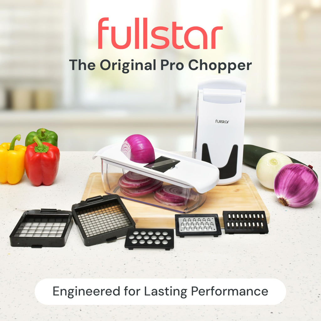 Fullstar Pro Original Vegetable Chopper & Spiralizer, Kitchen Prep Tool