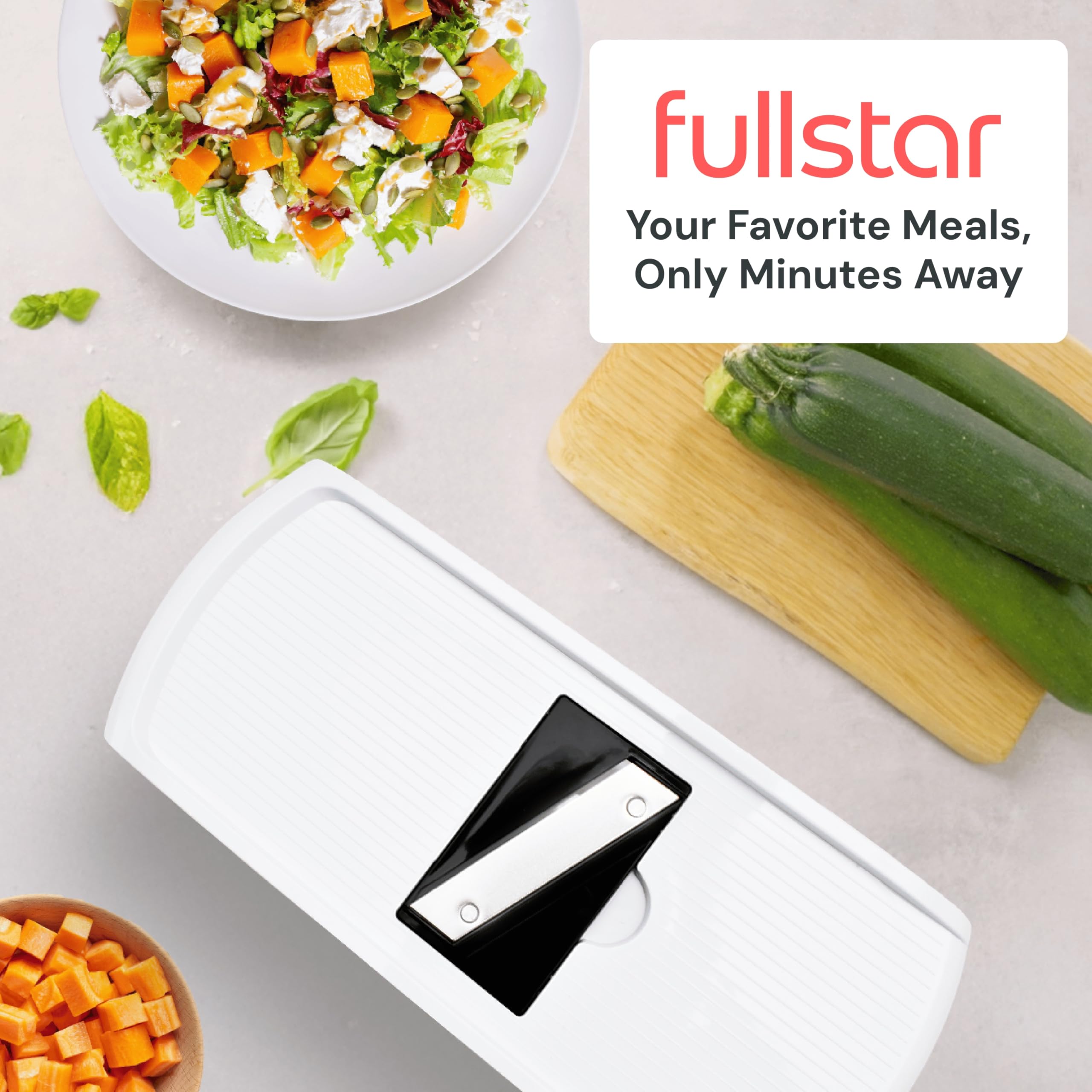 Fullstar Pro Original Vegetable Chopper & Spiralizer, Kitchen Prep Tool
