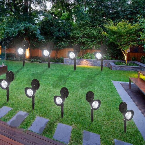 Solar Landscape Spotlight LED Lighting for Garden 2pcs